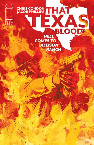 That Texas Blood Hell Comes To Allison Ranch #5 (Of 6) Cvr A Jacob Phillips comic book cover