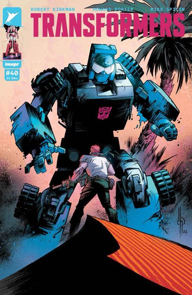 Transformers #40 Cvr A Jason Howard comic book cover