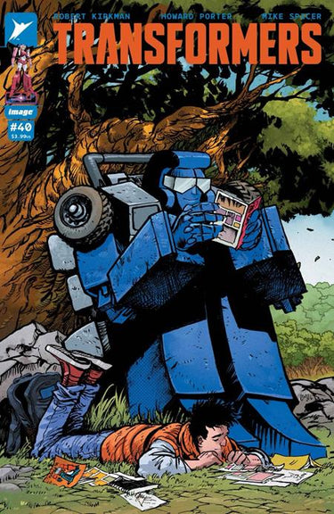 Transformers #40 Cvr B Daniel Warren Johnson & Mike Spicer Variant comic book cover artwork by Daniel Warren Johnson, Mike