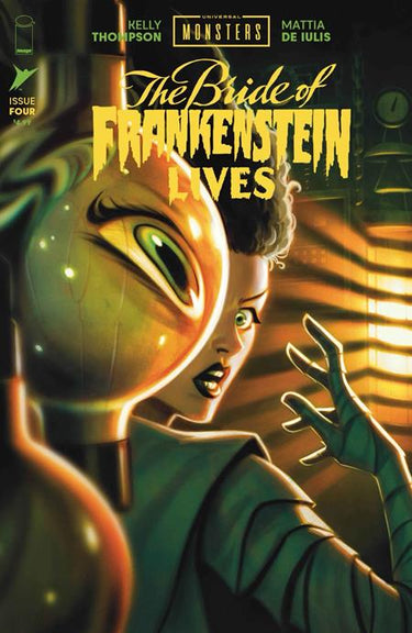 Universal Monsters The Bride of Frankenstein Lives #4 Image Comics variant comic book cover by Stephanie Pepper