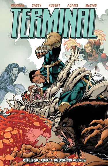 Terminal TP Vol 01 by Andy Kubert and Dave McCaig, Image Comics graphic novel cover