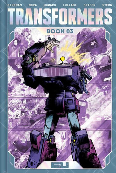 Transformers Deluxe Edition HC Book 03 graphic novel with Jason Howard cover, Image Comics Direct Market Exclusive