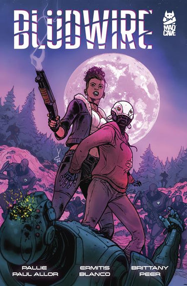 Bludwire TP graphic novel by Mad Cave Studios cover art
