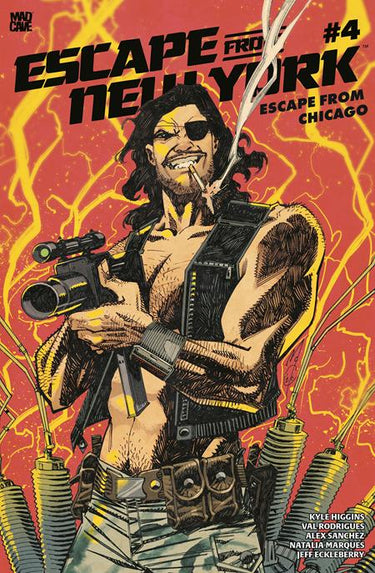 Escape From New York Escape From Chicago #4 Cvr B John Mccrea Variant comic book cover