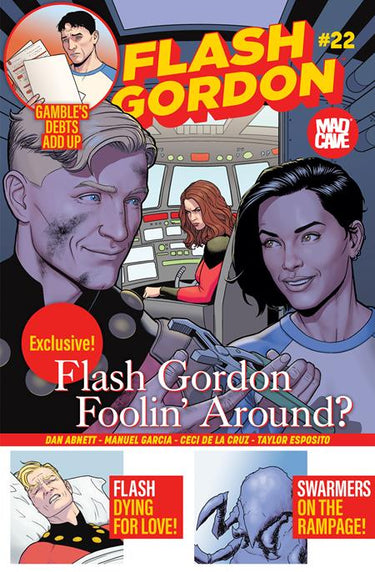 Flash Gordon #22 Cvr B Jamie Mckelvie Variant comic book cover