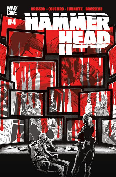 Hammer Head #4 (Of 5) comic book cover artwork by Damian Couceiro