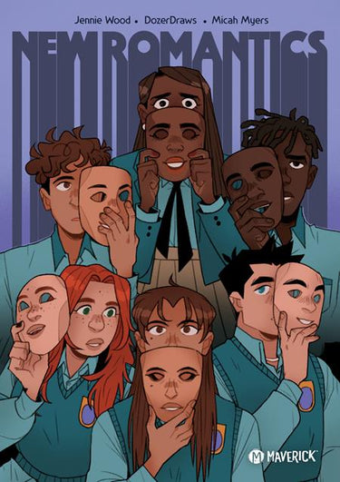 New Romantics Tp graphic novel cover artwork by Dozerdraws