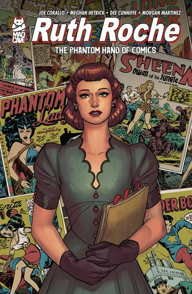 Ruth Roche HC The Phantom Hand of Comics graphic novel by Mad Cave Studios cover art