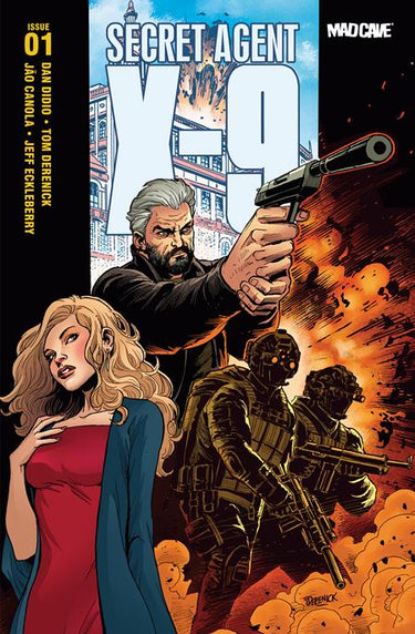 Secret Agent X9 #1 Cvr C Tom Derenick Variant comic book cover by Mad Cave Studios