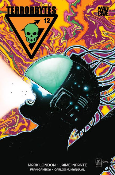 Terrorbytes #12 comic book cover artwork by Jaime Infante