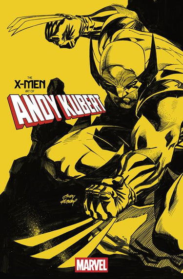 X-Men Art of Andy Kubert TP graphic novel by Mad Cave Studios cover image