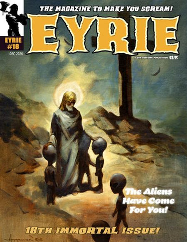 Eyrie Magazine #18 comic book cover artwork by Mike Hoffman