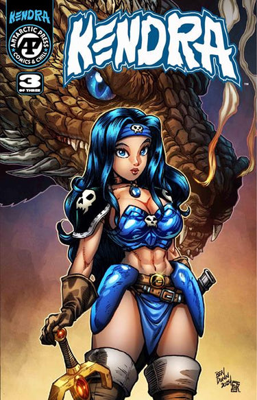 Kendra #3 Cover A comic by Ben Dunn, pre-order from Massive Publishing