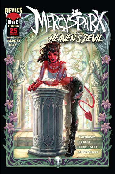 Mercy Sparx Heavens Devil #2 cover A by Nei Ruffino, Massive Publishing comic book cover