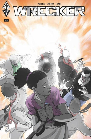 Wrecker #3 of 4 pre-order comic by Massive Publishing with illustrated cover art