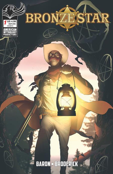 Bronze Star #1 comic cover, B Anthony Gonzales-Clark variant by Prana Publishers