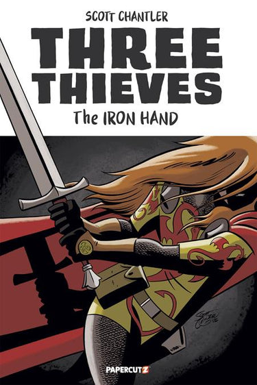 Papercutz Three Thieves HC Vol 07 The Iron Hand graphic novel cover