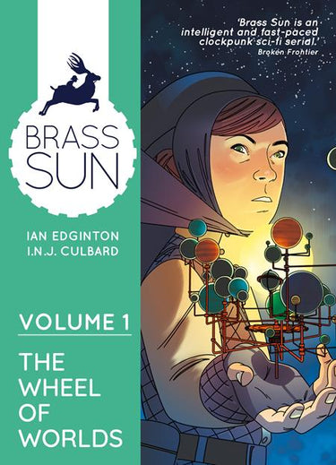 Brass Sun TP Vol 01 The Wheel Of Worlds graphic novel by Rebellion Publishing