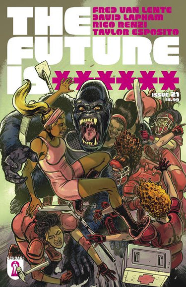 Future Is ****** #21 Cvr B David Lapham Variant REKCAH Comics pre-order comic cover