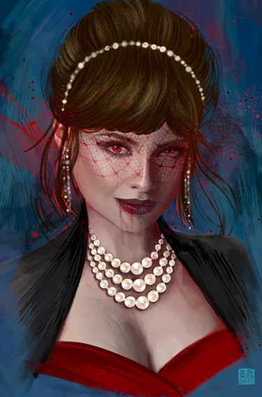 Vampire The Masquerade Wake In Hate #3 (Of 4) Cvr E Zu Orzu Virgin Cardstock Variant comic book cover