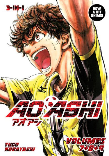 Aoashi 3 In 1 Edition TP Vol 03 graphic novel by Titan Comics cover