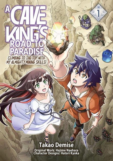 Cave Kings Road to Paradise graphic novel TP Vol. 01 by Yen Press cover art