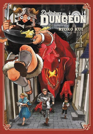 Delicious in Dungeon Vol. 04 graphic novel paperback by Yen Press