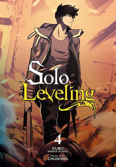 Solo Leveling Volume 04 graphic novel by Yen Press cover art