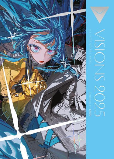 Visions 2O25 Illustrators Book TP, Yen Press pre-order graphic novel cover