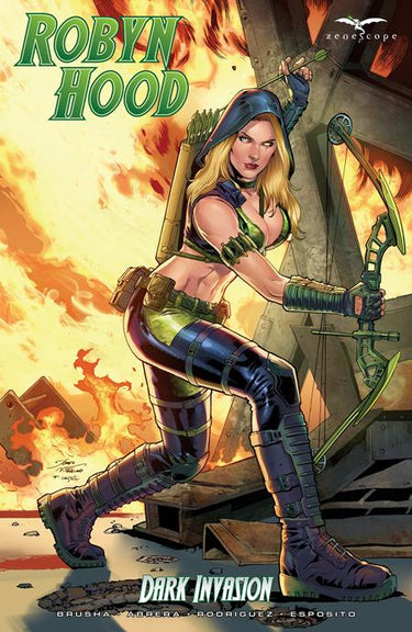 Robyn Hood Dark Invasion (One Shot) Cvr B Igor Vitorino Variant comic book cover