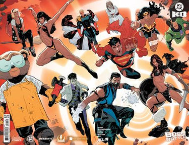 Dc K.O. Boss Battle #1 (One Shot) Cvr E Jeff Spokes Wraparound Card Stock Var - State of Comics