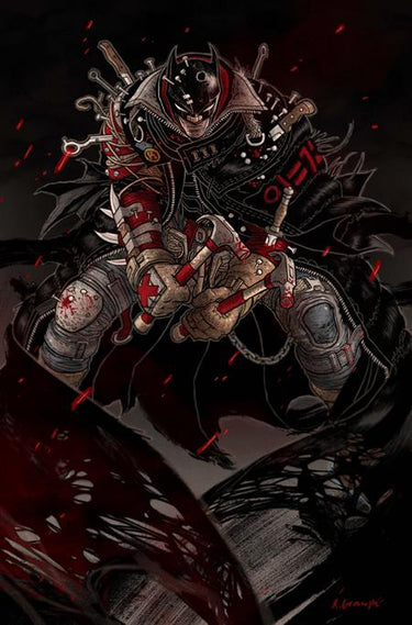 Pre-order DC Comics Batman Gargoyle of Gotham #4 cover A by Rafael Grampa, featuring Batman in a dark, gothic setting.