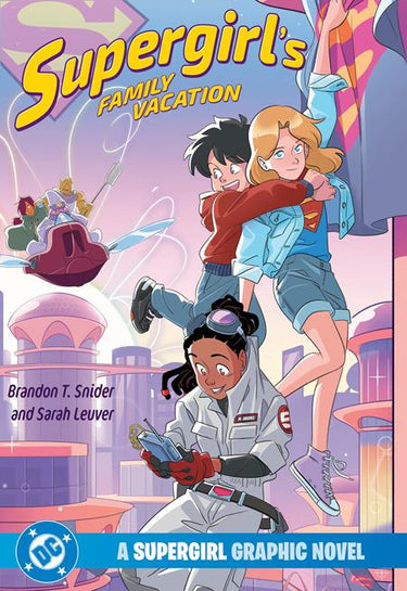 DC Comics Supergirls Family Vacation graphic novel TP featuring vibrant superhero artwork and Supergirl character on the cover.