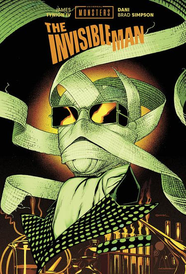 Universal Monsters The Invisible Man Hc Direct Market Exclusive Ryan Sook Var