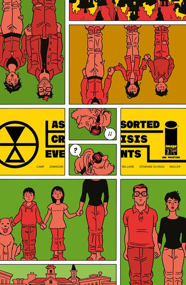 Assorted Crisis Events comic book second printing from Image Comics featuring dynamic superhero artwork.
