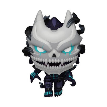 Glow-in-the-dark Kaiju No. 8 Funko Pop! vinyl figure, collectible vinyl toy featuring detailed design and vibrant colors.