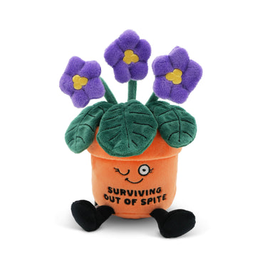 Punchkins plush flowers from "Surviving Out of Spite" collection, soft and colorful stuffed floral toys for collectors and gift-givers.