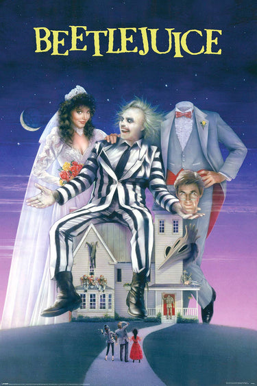 Beetlejuice! 24x36 Poster: Individually Rolled & Labeled - State of Comics