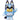 Bluey waving Funko Pop! vinyl figure by Funko, featuring Bluey from the popular animated series with a waving pose.