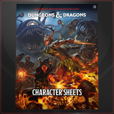 Dungeons & Dragons 2024 Character Sheets - State of Comics