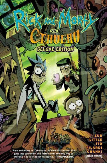 Rick And Morty vs. Cthulhu Deluxe Edition Hardcover - State of Comics