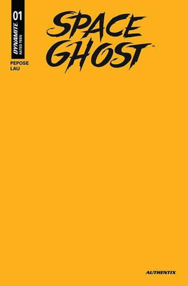 Space Ghost (2025) #1 Cover X Yellow Blank Foc Bonus Authentix Variant - State of Comics