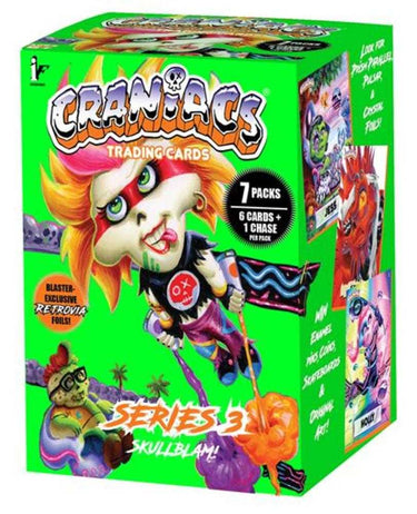 Craniacs Trading Cards Series 3 Skullblam Blaster Box Case - State of Comics