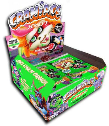 Craniacs Trading Cards Series 3 Skullblam Hobby Box Case - State of Comics