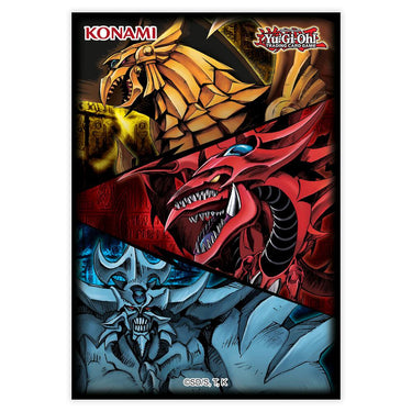 Slifer, Obelisk, & Ra 50-Pack Card Sleeves - State of Comics