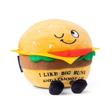 I like Big Buns and I Cannot Lie Hamburger Plush - State of Comics