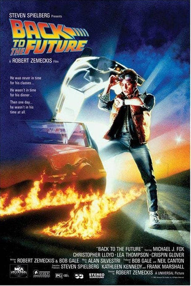 Back To The Future Movie Poster 24X36: Individually Rolled & Labeled - State of Comics