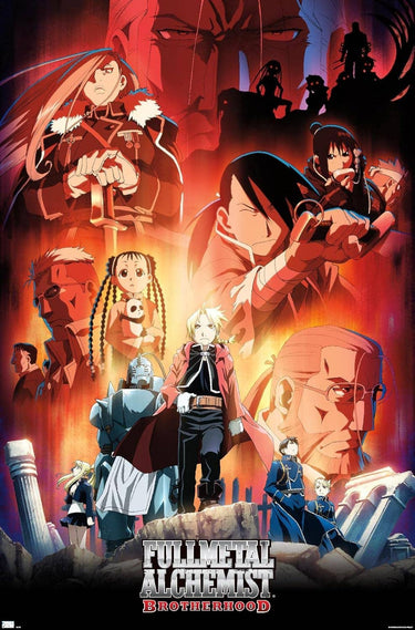 Fullmetal Alchemist 24x36 Brotherhood Poster: Individually Rolled & Labeled - State of Comics
