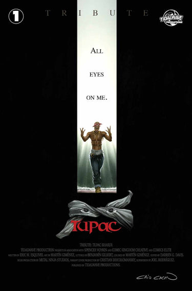 Tribute Tupac Shakur #1 Crow Homage Exclusive - State of Comics