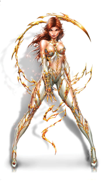 Witchblade (2024) #2 Jamie Tyndall White Virgin - State of Comics